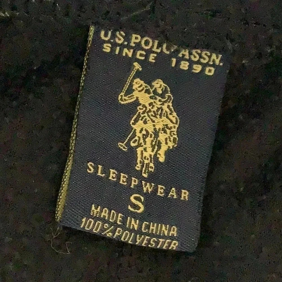 U.S. Polo Assn. Blue Sleepwear Pants Size Medium Preloved - Picture 5 of 6